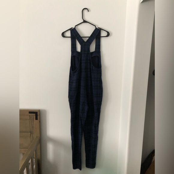 Smash + Tess The Romperall in Blue Tartan | Size xs - Picture 6 of 8